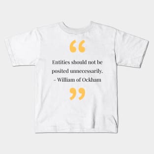 philosophy quotes Kids T-Shirt